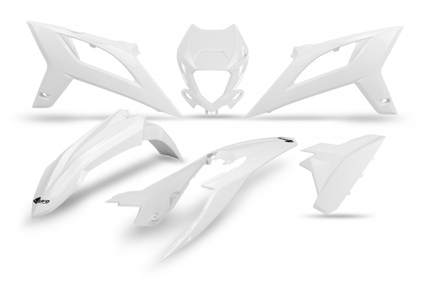 Plastic Kit white for Beta RR RACE 2T 250 - RR RACE 2T 300 - RR RACE 4T 350 - RR 4T 400 - RR RACE 2T 125 - RR RACE 2T 200 - ...